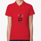 Женская рубашка поло