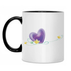 Кружка двухцветная