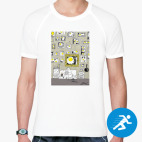 Мужская спортивная футболка