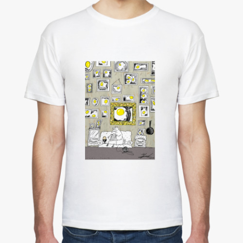 Футболка с принтом Курица