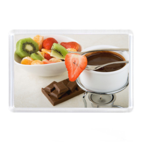 Магнит Фрукты и шоколад