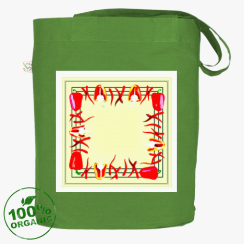 Сумка шоппер легкие перцы