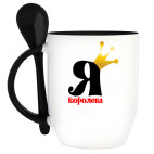 Кружка с ложкой