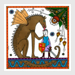 Дракон, укрощающий св. Георгия