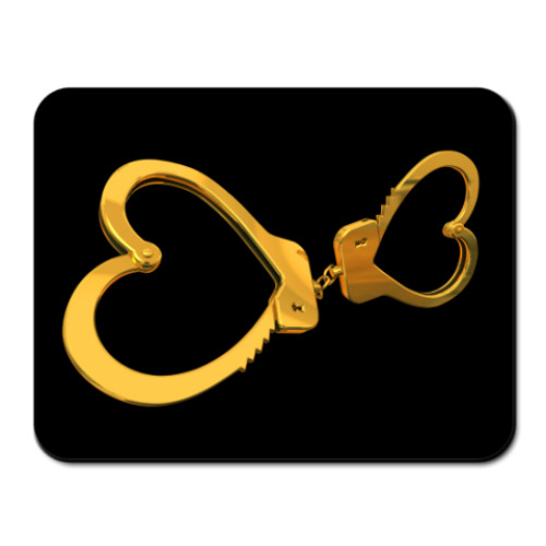 Коврик для мыши с принтом Наручники