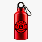 Металлическая бутылка 400 мл UV-DTF