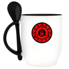 Кружка с ложкой