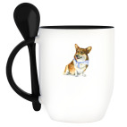 Кружка с ложкой