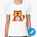 Женская спортивная футболка