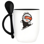 Кружка с ложкой