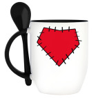 Кружка с ложкой