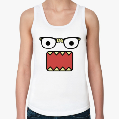 Женская майка Nerd Domo