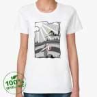 Женская футболка органик