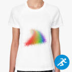 Женская спортивная футболка