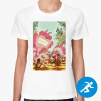 Женская спортивная футболка