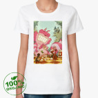 Женская футболка органик