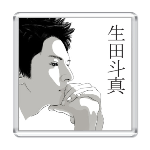 Магнит с принтом   Тома