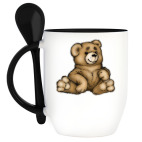 Кружка с ложкой