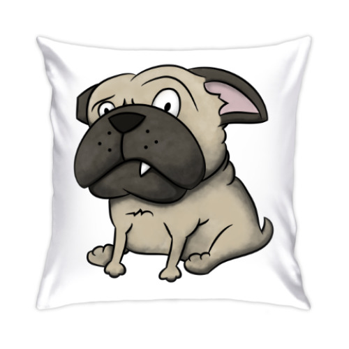 Подушка grumpy dog