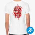 Женская спортивная футболка