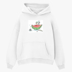 Толстовка худи оверсайз