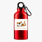 Металлическая бутылка 400 мл UV-DTF