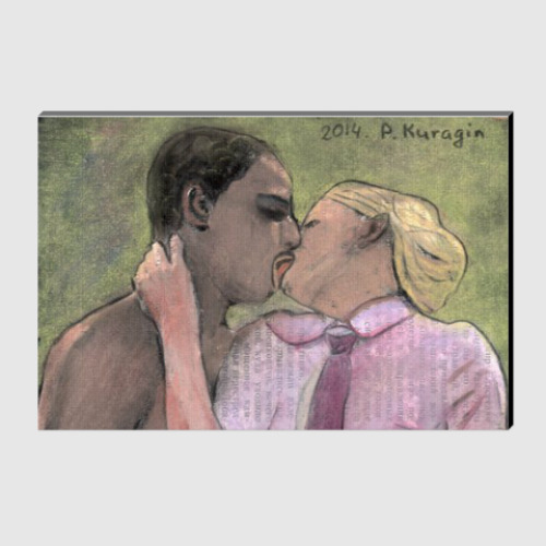 Холст Поцелуи