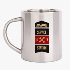 Кружка металлическая