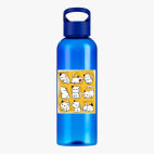 Прозрачная спортивная бутылка