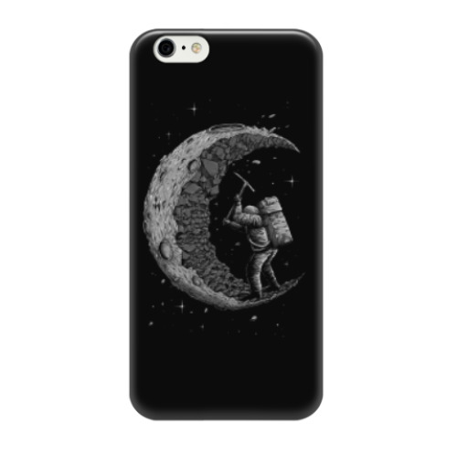 Чехол для iPhone 6/6s Moon worker космонавт на луне