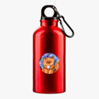 Металлическая бутылка 400 мл UV-DTF