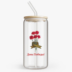 Банка с бамбуковой крышкой