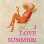 I love summer (Я люблю лето)
