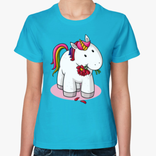 Женская футболка Funny Unicorn