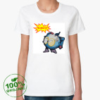 Женская футболка органик