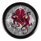 Настенные часы (с цифрами) Спрут Раймондо