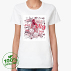 Женская футболка органик