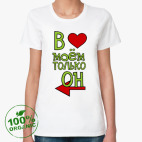 Женская футболка органик