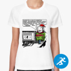 Женская спортивная футболка