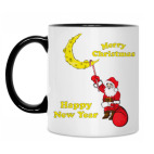 Кружка двухцветная