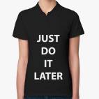 Женская рубашка поло