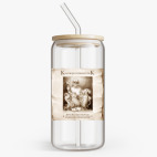 Банка с бамбуковой крышкой