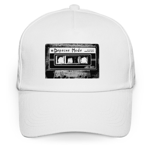 Кепка бейсболка с принтом Depeche Mode