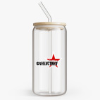 Банка с бамбуковой крышкой