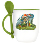 Под грибом!