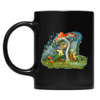 Кружка цветная UV-DTF