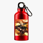 Металлическая бутылка 400 мл UV-DTF