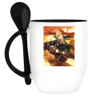 Кружка с ложкой