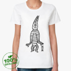Женская футболка органик