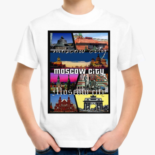 Детская футболка Москва gta
